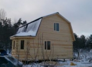 теплый дом из бруса